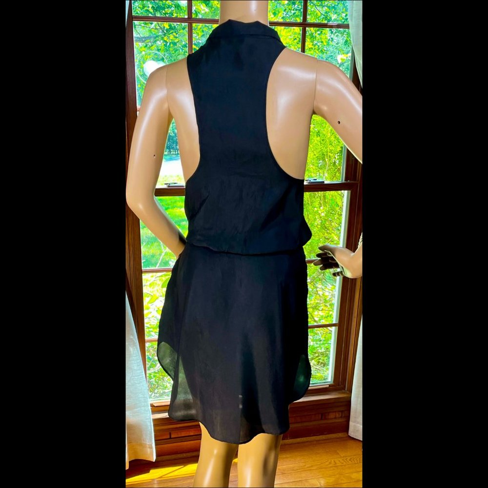 ⭐️HP⭐️ALEXANDER WANG▪️Asymmetric T-Back Draped Dress - Picture 2 of 7